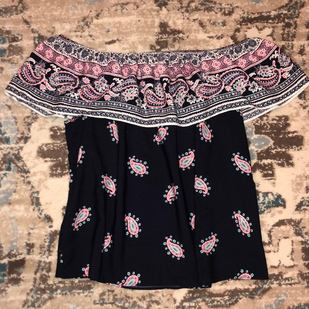 off the shoulder, blouse